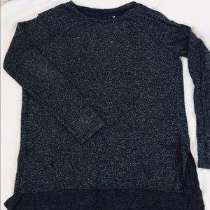 Grey marbled American Eagle Soft and Sexy Sweater